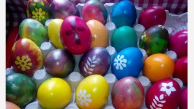 Дети будут красить пасхальные яйца в столице