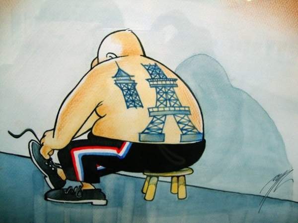 Карикатуристы рисуют «Город, из которого не убежишь»