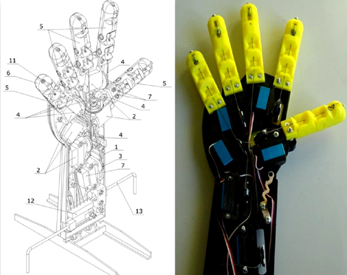 Доц. Иван Чавдаров создает роботизированную гуманоидную руку при помощи технологий из будущего