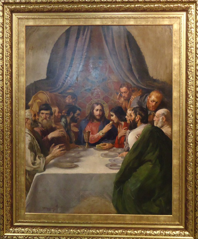 Картина «Тайная вечеря» Мрквички показана впервые после целого века забвения