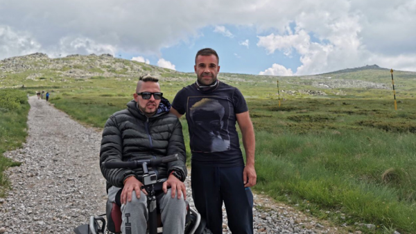 Ивайло Колев – изобретатель коляски для людей с ограниченными возможностями, которая поднимается в горы
