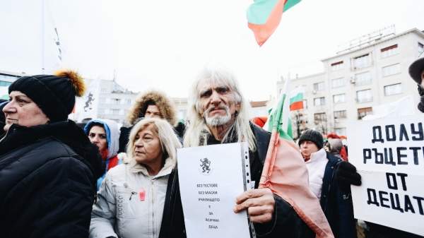 Каковы сигналы с протеста против «зеленых сертификатов» в Софии