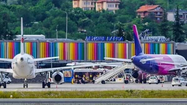 Пассажиропоток болгарских аэропортов медленно восстанавливается