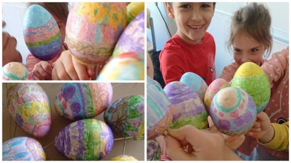 Разноцветную Пасху подготавливают болгарские дети за рубежом