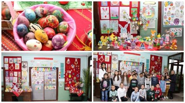 Разноцветную Пасху подготавливают болгарские дети за рубежом