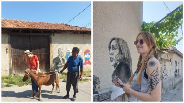 Street Art Festival 2022 в Старо-Железаре и как абсурды мира материализуются на стенах и каменных ограждениях в селе