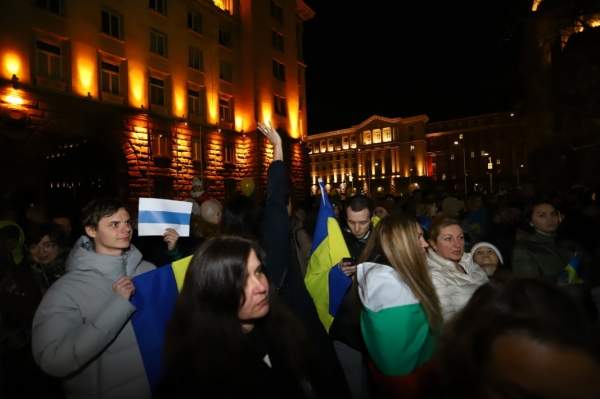 В Софии состоялось шествие солидарности с Украиной