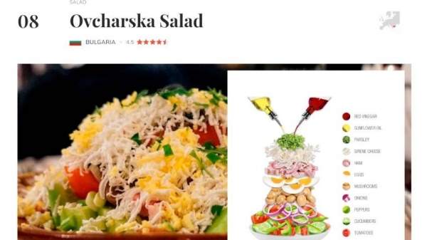 "Шопский салат" утверждает свои позиции "царя салатов" в Болгарии