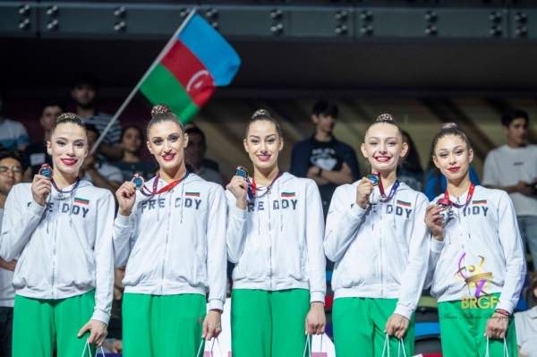 Золотые болгарские гимнастки завоевали три медали на Чемпионате Европы в Баку