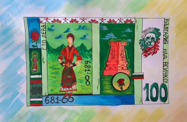 Дети создали дизайн собственных банкнот в конкурсе “Моя денежка”