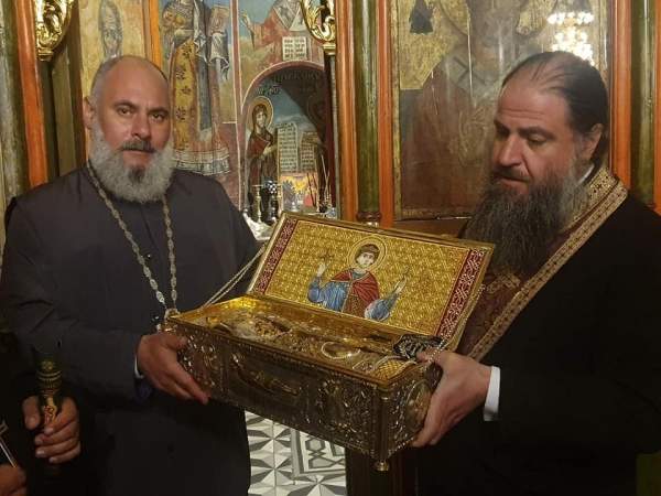 Частица мощей св. Георгия Победоносца выставлена для поклонения в Болгарии