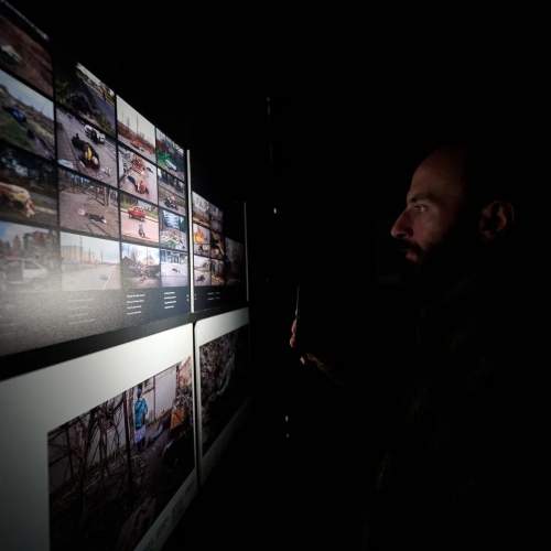 Цифровая фотовыставка в Софии и Киеве рассказывает историю войны на Украине