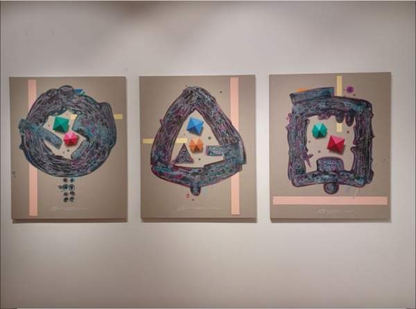 "Каллиграфично" Николая Бузова - отождествление картин с искусством красивого письма