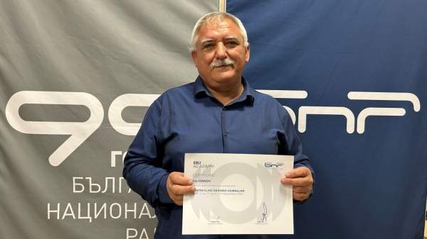 Иво Иванов из "Радио Болгария" – среди выпускников XI мастер-класса БНР