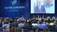Видеообращением президент открыл Конгресс FIDE в Софии