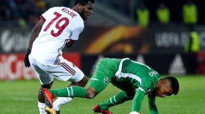 «Лудогорец» проиграл «Милану» со счетом 0:3