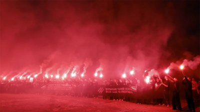 граф Сергей Гимюш документирует на фронте войну в Украине