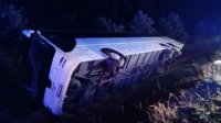 Продолжается расследование причин серьезной аварии с сербским автобусом