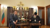 Патриарх Неофит принял в день своих именин президента Радева
