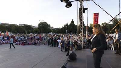 Президент открыла Чемпионат мира для атлетов с синдромом Дауна