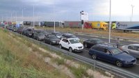 Колонна машин, ожидающих проезда через болгаро-турецкую границу превысила 5 километров