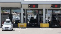 Интенсивное движение на въезде автомобилей из Сербии на пункте &laquo;Калотина&raquo;