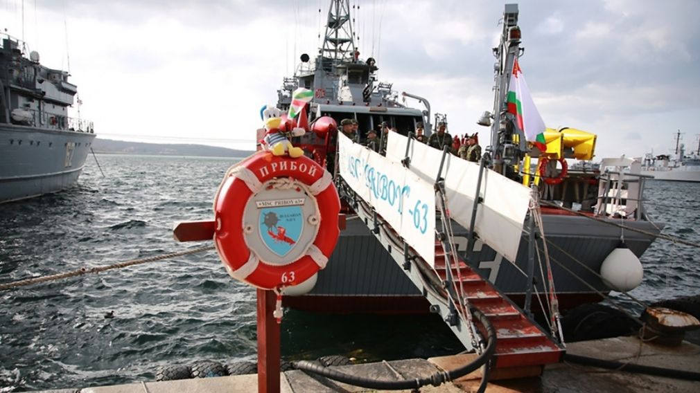 &laquo;Прибой&raquo; заступает на вахту в Черном море для защиты судов от мин