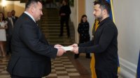 Новый посол Болгарии в Украине вручил верительные грамоты Владимиру Зеленскому