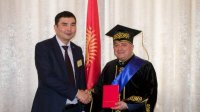 Ректор Русенского университета удостоен звания Doctor Honoris Causa в Кыргызстане