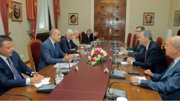 Президент Румен Радев встретился с представителями 