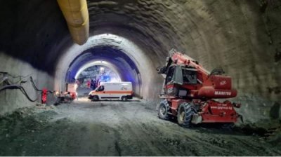 Влага стала причиной обрушения при строительстве тоннеля &laquo;Железница&raquo;