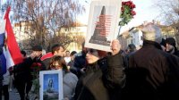 В Пловдиве протестовали в защиту памятника Красной армии