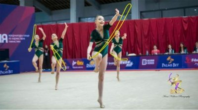 Гимнастки болгарской сборной прошли в финал со скакалками