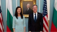 Глава МИД Болгарии Габриэль встретилась с госсекретарем США Блинкеном