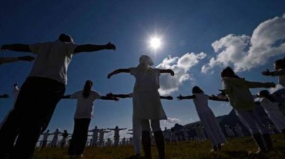 Белое братство и танец солнца в Риле