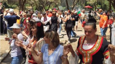 Болгарские переселенцы в Израиле собрались в лесу "Болгария"