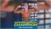 Исторический мировой титул в плавании для Петра Мицина