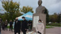 В Тараклии открыли памятник первому болгарину, управляющему областью