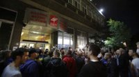 79-й день протестов: Столкновения демонстрантов и полиции перед зданием БНТ