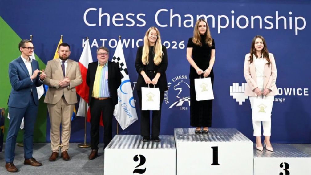 Нургюл Салимова вошла в тройку лучших шахматисток Европы 2026 года