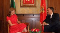 Екатерина Захариева встретилась с президентом и премьером Черногории