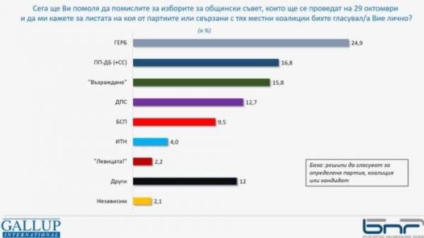 Gallup: Явка на выборах составит почти 45%