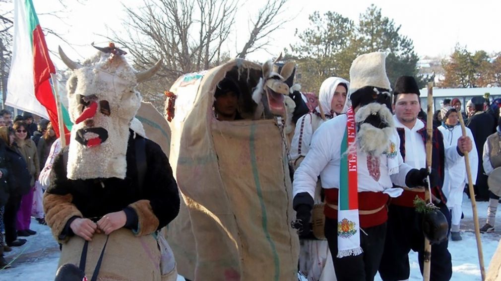 Старинный кукерский ритуал &ndash; январское веселье в г. Трыстеник