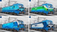 Железнодорожная компания БДЖ представляет проекты дизайна своих новых локомотивов