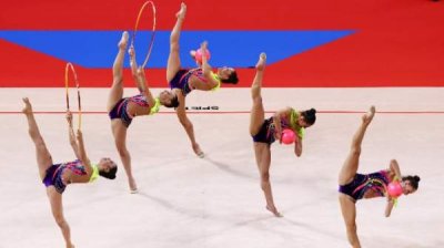 Сборная Болгарии по художественной гимнастике – чемпион Кубка Европы в Баку