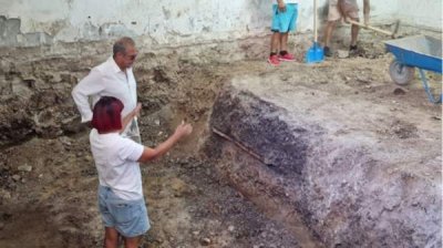 Античную гробницу обнаружили в фундаменте Национальной академии художеств в Софии