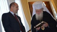 Президент Румен Радев встретился с патриархом Неофитом