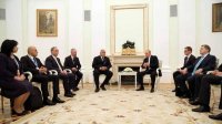 В Москве началась встреча президента России Владимира Путина с болгарским премьером Бойко Борисовым
