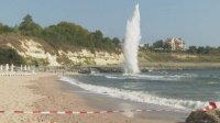 Противопехотная мина у пляжа Царево уничтожена