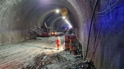 Инцидент без жертв при строительстве тоннеля на автомагистрали &laquo;Струма&raquo;